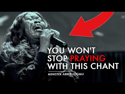 ABBEY OJOMU CHANT OF FIRE THAT PEOPLE COULDN'T STOP PRAYING #abbeyojomu #theophilussunday