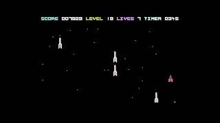 68% [★★★★★★★☆☆☆] Dizasterblaster (Americana Software, 1987) — 19 319p on Commodore 16 & Plus/4