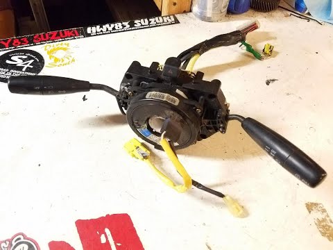 Wiper - Headlight switch - Ignition - Gauge Cluster Parts GEO TRACKER SUZUKI SIDEKICK @Hwy83SUZUKI
