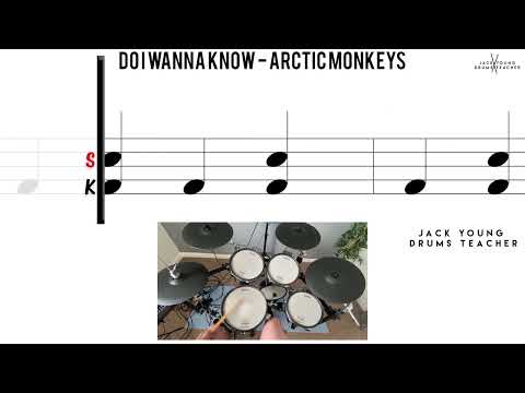 How to Play 🥁   Do I Wanna Know   Arctic Monkeys