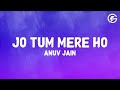 Anuv Jain JO TUM MERE HO Lyrics Letra