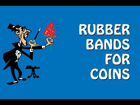 RUBBER BANDS FOR COINS - DAYTONA MAGIC