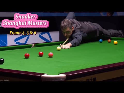 Ronnie O’Sullivan Vs Kyren Wilson ( frame 5 & 6 ). Snooker Shanghai Master.