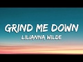 Lilianna Wilde Grind Me Down Lyrics Lyric Video Letra Jawster Remix