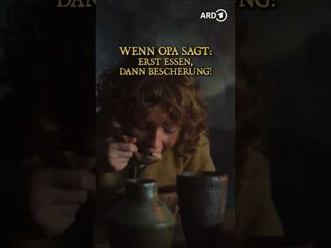 Erst essen, dann Bescherung! | Ronja Räubertochter | Jetzt in der ARD Mediathek #shorts