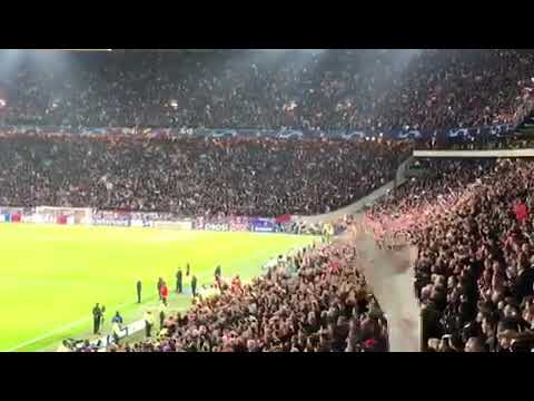 ULTIMO MINUTO DE AJAX x TOTTENHAM VISTO DA ARQUIBANCADA