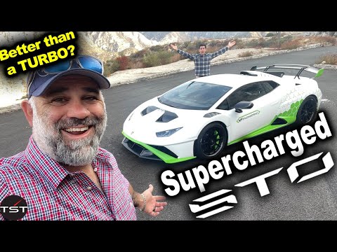 Why an 800hp Supercharger Kit on a Lambo STO Doesn’t Blow - Two Takes