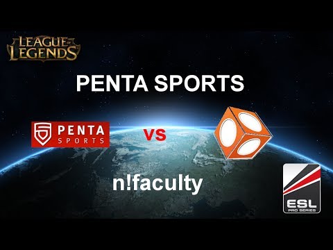 EPS Spring 2014 LoL Cup #1 - Penta Sports vs n!faculty - HALBFINALE