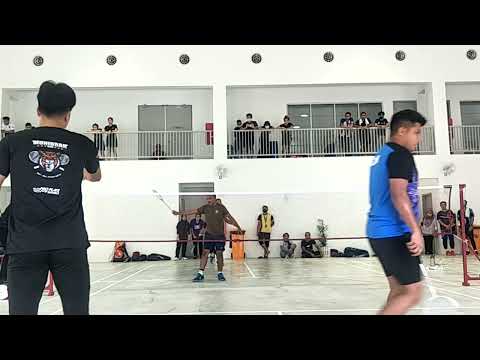 Badminton Men's Double Open MBSJ - Sufyuddin / Eizlan Shah Vs Ahmad Saberi / Zainuddin