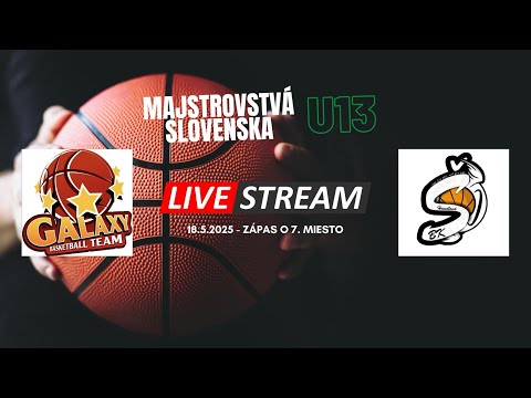 M-SR U13 - ŠBK GALAXY KOŠICE : ŠBK HANDLOVÁ 54:44