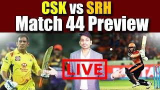 SRH vs CSK Live Preview| IPL 2021 | Eagle Media Works