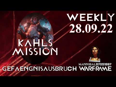 Warframe: Kahl's Mission - Gefängnisausbruch vom 28.09.22 [PS4][deutsch/german]
