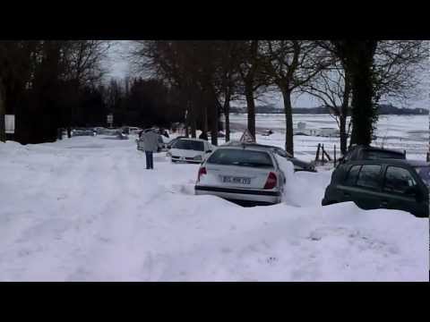 Intempéries l'axe DOUVRES CAEN: Le jour d'après