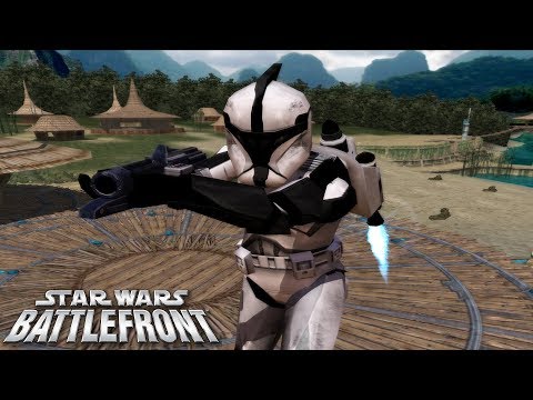 Star Wars Battlefront 1 Mod | Battlefront Unleashed | Kashyyyk: Docks | Clone Wars