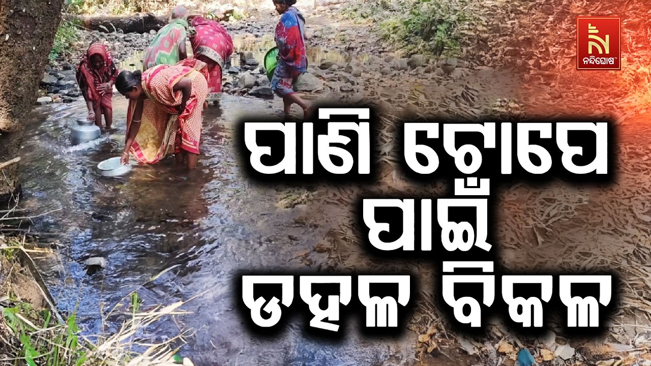 ଗଞ୍ଜାମ ଧରାକୋଟର ଅଶୋକପଲ୍ଲୀ ଗାଁରେ ପିଇବା ପାଣି ସଂକଟ | Nandighosha