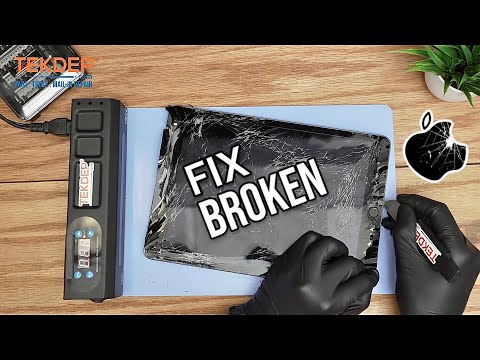Replacing Cracked Broken Screen | iPad 9th Generation Repair Guide