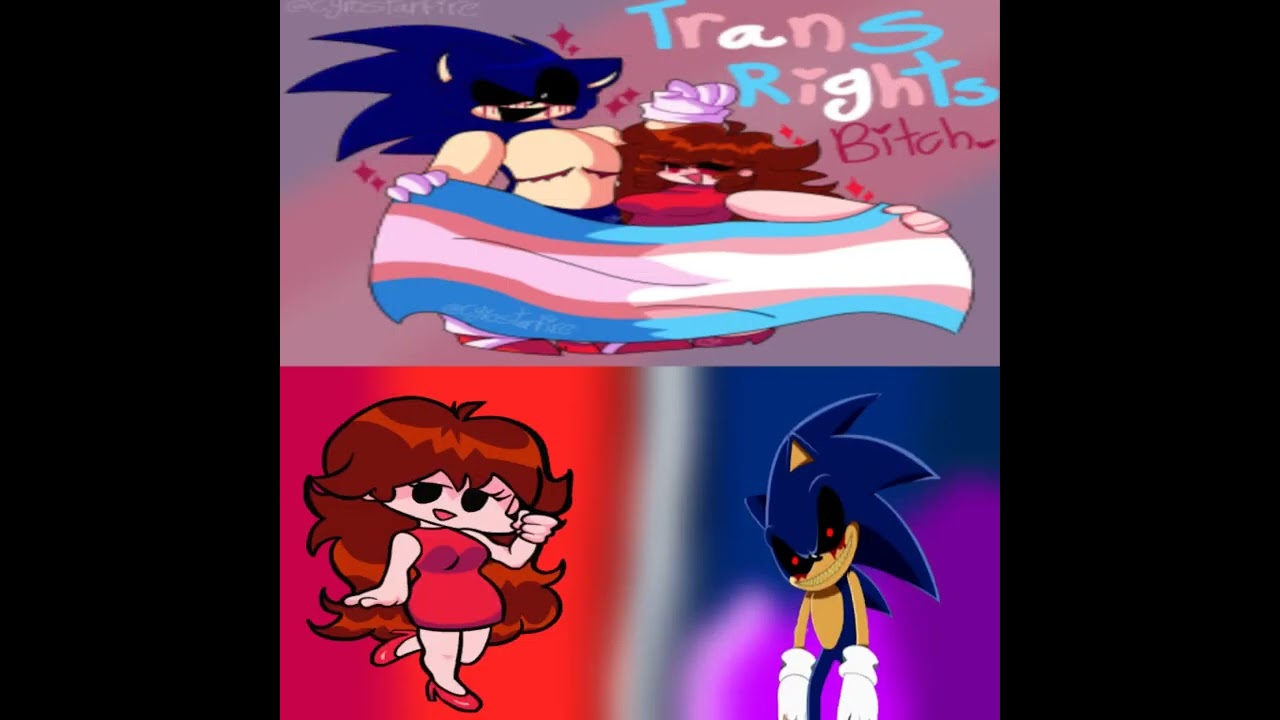 #gottagofast! #fnf girlfriend and sonic.exe (xenophanes) go on deviantart