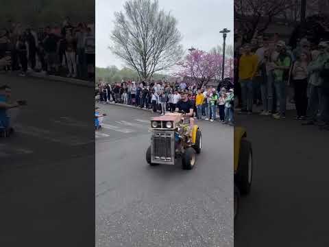 Now that’s a lawnmower! | Ford V8 Cub Cadet