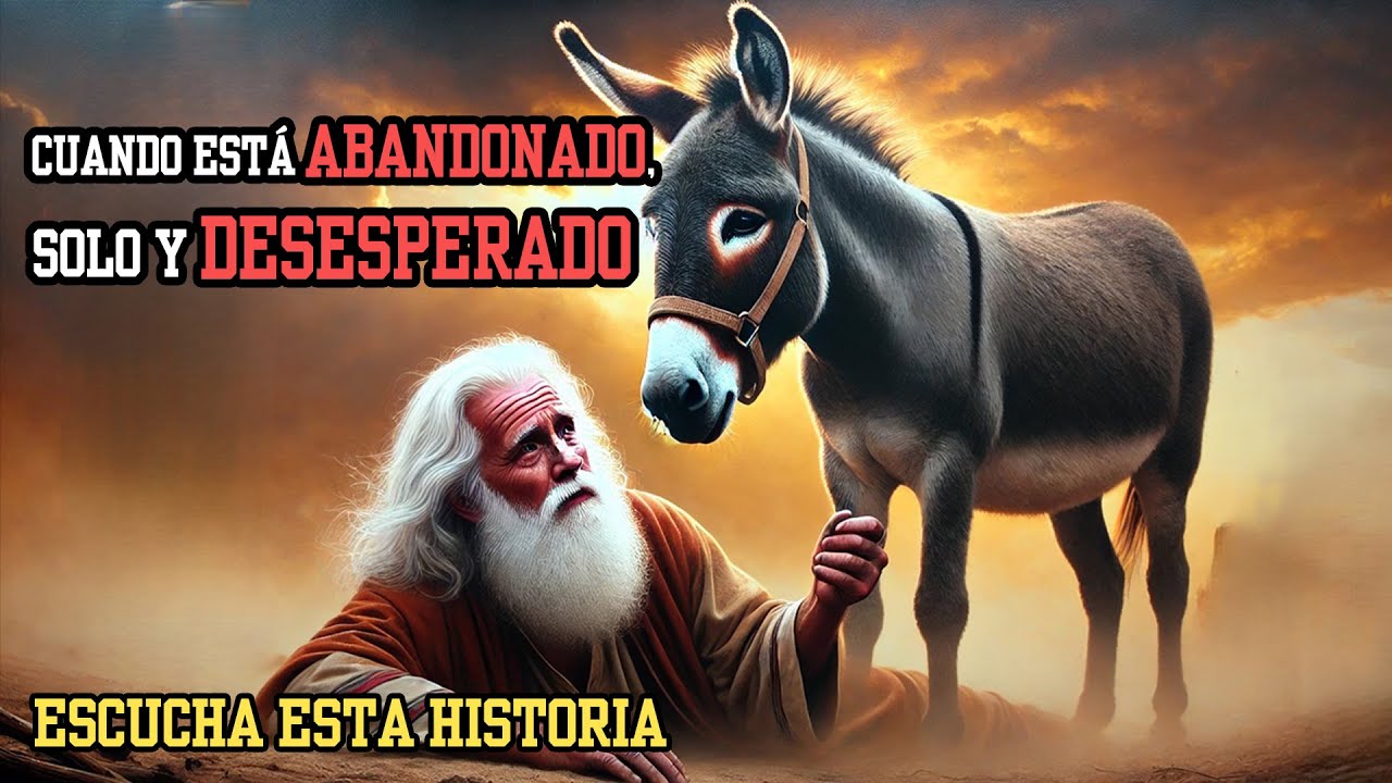 La Historia Del Burro: Cuando Está Abandonado, Solo O Desesperado | Escucha Esta Historia