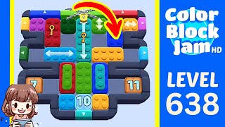 Soluzione del Livello 638 di Color Block Jam