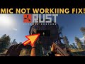RUST On Console - HOW TO FIX MIC NOT WORKING!