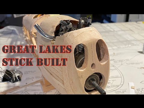 5 GREAT LAKES - FlyLine Models - Balsa Cowl