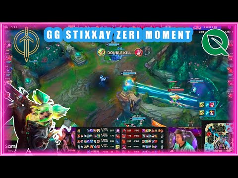 GG Stixxay ZERI MOMENT in GG vs FLY