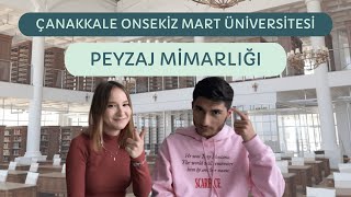 Peyzaj Mimarlığı Okumak | Çanakkale Onsekiz Mart Üniversitesi