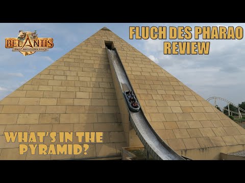 Fluch des Pharao Review, Belantis Hafema Flume Ride | What's in the Pyramid?