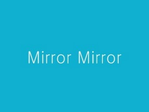 Mirror Mirror by Jeff Williams with Lyrics