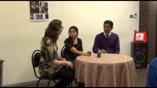 Interview to Hernan Rodriguez y Florencia Labiano. St. Petersburg.