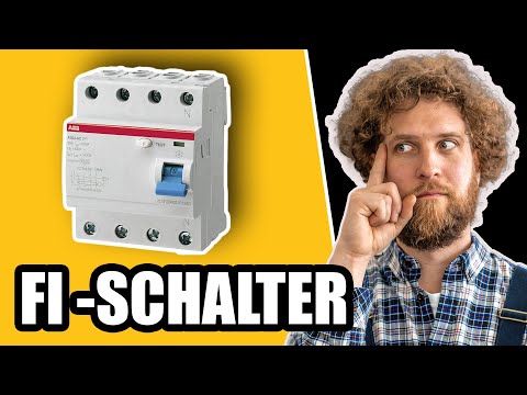 FI - Schutzschalter / RCD - wie funktioniert ein FI / FEHLERSTROMSCHUTZSCHALTER (Funktion & Aufbau)