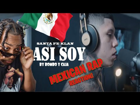 REACTING TO MEXICAN RAP FOR THE FIRST TIME | Santa Fe Klan - Así Soy REACTION 🔥🔥
