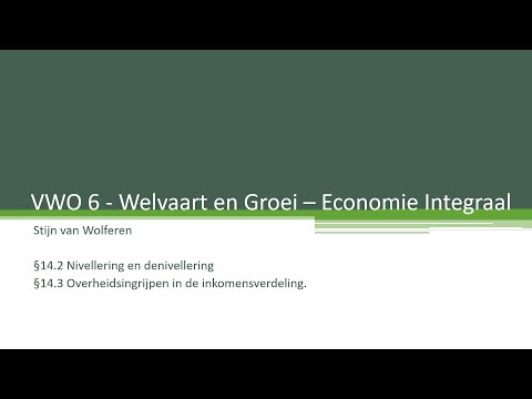 Domein H - Nivelleren en denivelleren door de overheid