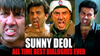 Sunny Deol All Time Best Dialogues Ever | Happy Birthday Sunny Deol