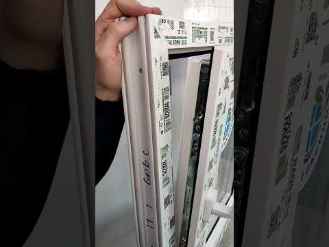 Миниатюра изображения товара Окно ПВХ Добрае акенца С поворотно-откидной створкой 2 стекла (600x500)