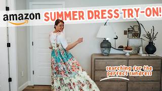 HUGE Amazon dress try-on! | Is there a perfect (modest) summer dress out there?