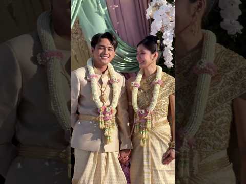 Celebrate the wedding day. 💓The Wedding in Khmer Traditional. 🇰🇭 ✨