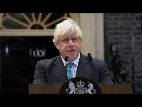 WATCH: Boris Johnson delivers farewell remarks
