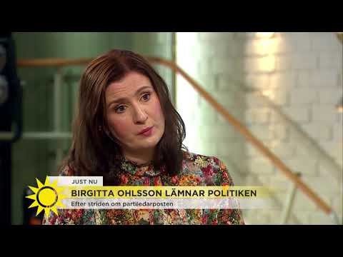 Birgitta Ohlsson om partiledarstriden: "Det har varit tuffa månader" - Nyhetsmorgon (TV4)