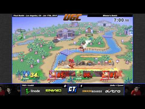 Final Battle - ZeRo + NME Tyrant vs TKD + IceDX - Smash Wii U
