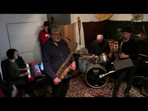 Billy Mintz Quintet - 'Beautiful You' - at Aron's Place, Brooklyn - Feb 1 2020