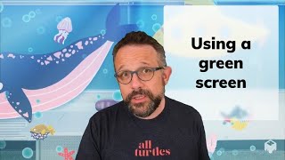Using a green screen with mmhmm for Mac
