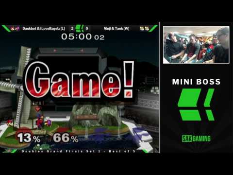 Mini Boss Doubles Grand Finals - Dankbot & ILoveBagelz (Red) vs Ninji & Tank (Blue)