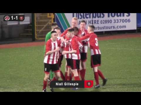 Willowbank United v North Belfast - Under 18s Matty Davis Memorial Cup Final - 5th May 2017