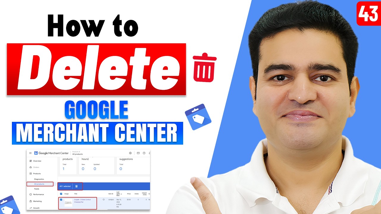 How To Delete Google Merchant Center Account Tutorial 2026 | #googlemerchantcenter