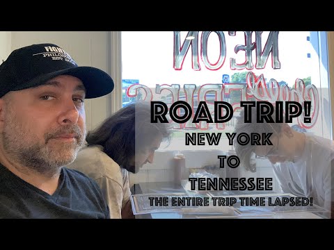 Road Trip - New York to Tennessee in 19 Hours - Time Lapsed!