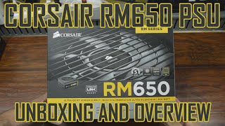 Video thumbnail for Corsair RM650 Power Supply - Unboxing and Overview by Torreon Tech