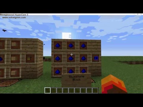 Minecraft PC | Bluestone Mod (Created by Me)