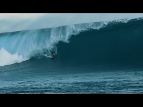 The Start Of The Massive May, 25th 2018 Cloudbreak Swell | Kohl Christensen and Laurie Towner
